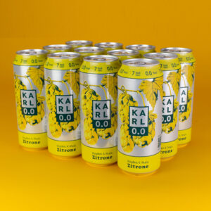 KARL 0.0 Zitrone – 12 × 500 ml