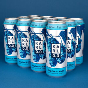 KARL 0.0 Hopfen & Malz - 12 × 500 ml