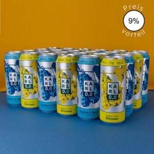 KARL 0.0 Probierpaket – 24 × 500 ml